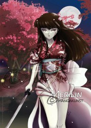 Mangakunst_Kirschblüten